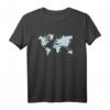 WELTENBUMMLER Weltkarte Reisen Erde Welt Vintage T-Shirt – Perfekt für Reisen, Festivals & als Geschenk für Weltenbummler