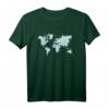 WELTENBUMMLER Weltkarte Reisen Erde Welt Vintage T-Shirt – Perfekt für Reisen, Festivals & als Geschenk für Weltenbummler