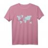 WELTENBUMMLER Weltkarte Reisen Erde Welt Vintage T-Shirt – Perfekt für Reisen, Festivals & als Geschenk für Weltenbummler