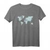 WELTENBUMMLER Weltkarte Reisen Erde Welt Vintage T-Shirt – Perfekt für Reisen, Festivals & als Geschenk für Weltenbummler