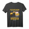 Kinder Bagger T-Shirt - Entschuldigung das ich zu spät bin, Baustellenfahrzeuge & Baumaschinen Motiv für Jungen und Mädchen
