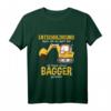 Kinder Bagger T-Shirt - Entschuldigung das ich zu spät bin, Baustellenfahrzeuge & Baumaschinen Motiv für Jungen und Mädchen