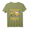 Kinder Bagger T-Shirt - Entschuldigung das ich zu spät bin, Baustellenfahrzeuge & Baumaschinen Motiv für Jungen und Mädchen