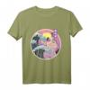 Aesthetic Vaporwave Japan Style T-Shirt mit Katze - 90s Retro Anime Merch für Otaku, Egirl, Pastel Goth & Japan Fans