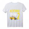Kinder 2. Geburtstag T-Shirt - Bagger Motiv für Jungen, Geschenkidee für den zweiten Geburtstag, ideal für Kinderpartys & Geburtstagsfeiern