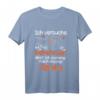 Kinder Ich versuche mich zu benehmen Tante lustiges Kinder Spruch T-Shirt - Originelles Geschenk für Kinder und Familien