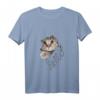 Niedliches Katzen-Motiv T-Shirt mit schönem Aufdruck – Unisex Design für Katzenliebhaber, Damen & Herren