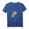 Niedliches Katzen-Motiv T-Shirt mit schönem Aufdruck – Unisex Design für Katzenliebhaber, Damen & Herren