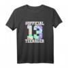 13. Geburtstag Mädchen T-Shirt – Offizielles Teenager Design für den besonderen Tag, Geschenkidee für Tochter, Schwester & Enkelin