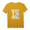 13. Geburtstag Mädchen T-Shirt – Offizielles Teenager Design für den besonderen Tag, Geschenkidee für Tochter, Schwester & Enkelin