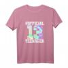13. Geburtstag Mädchen T-Shirt – Offizielles Teenager Design für den besonderen Tag, Geschenkidee für Tochter, Schwester & Enkelin