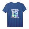 13. Geburtstag Mädchen T-Shirt – Offizielles Teenager Design für den besonderen Tag, Geschenkidee für Tochter, Schwester & Enkelin
