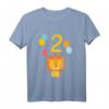 Kinder 2. Geburtstag T-Shirt mit Löwe - Niedliches Dschungel-Motto Geschenk für Zweijährige Jungen und Mädchen