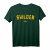 SCHWEDEN Flagge Damen Herren Kinder | Blau Schweden T-Shirt mit klassischem Schnitt