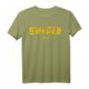 SCHWEDEN Flagge Damen Herren Kinder | Blau Schweden T-Shirt mit klassischem Schnitt