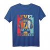Kinder Level 7 Jahre Geburtstagsshirt für Jungen - Gamer T-Shirt für den besonderen Geburtstag