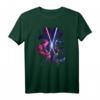 Star Wars Obi-Wan Kenobi vs Darth Vader Lightsaber Face Off T-Shirt - Offizielles Star Wars Merchandise für Fans