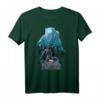 Marvel Black Panther Collage Silhouette Wakanda Fill T-Shirt - Offiziell Lizenzierte Superhelden Fanbekleidung