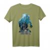 Marvel Black Panther Collage Silhouette Wakanda Fill T-Shirt - Offiziell Lizenzierte Superhelden Fanbekleidung