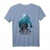 Marvel Black Panther Collage Silhouette Wakanda Fill T-Shirt - Offiziell Lizenzierte Superhelden Fanbekleidung