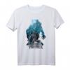 Marvel Black Panther Collage Silhouette Wakanda Fill T-Shirt - Offiziell Lizenzierte Superhelden Fanbekleidung