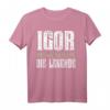Lustiges Igor T-Shirt – Personalisiertes Geschenk für Männer und Jungen mit Namen Igor