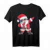 Dabbing Santa Claus Weihnachtsmann T-Shirt - Lustiges Weihnachtsmotiv für Familie, Kinder und Freunde