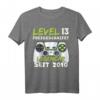 Level 13 Geburtstag Jungen T-Shirt - Lustiges Gaming Motiv mit Spruch für 13-Jährige, perfekte Geschenkidee und Partydeko