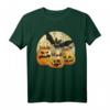 Niedliches Kürbis Halloween T-Shirt mit lustigen Hexen, Geistern und Monstern – Perfekt für Kinder, Damen, Herren und Lehrer