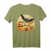 Niedliches Kürbis Halloween T-Shirt mit lustigen Hexen, Geistern und Monstern – Perfekt für Kinder, Damen, Herren und Lehrer