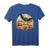 Niedliches Kürbis Halloween T-Shirt mit lustigen Hexen, Geistern und Monstern – Perfekt für Kinder, Damen, Herren und Lehrer