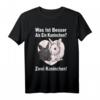 Was Ist Besser Als Ein Kaninchen? Lustiges Kaninchen T-Shirt für Frauen und Kinder – Süßes Geschenk für Kaninchenfans