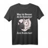 Was Ist Besser Als Ein Kaninchen? Lustiges Kaninchen T-Shirt für Frauen und Kinder – Süßes Geschenk für Kaninchenfans