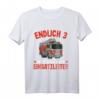 Kinder T-Shirt Feuerwehr 3 Jahre | Geburtstags-Shirt für Jungen mit Einsatzleiter-Motiv, perfekt für den Kindergeburtstag