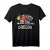 Transformers Robots In Disguise Vintage Retro Autobots Group T-Shirt - Offiziell lizenzierte Nostalgie Kleidung für Fans, Retro & 90er Cartoon Stil