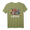 Transformers Robots In Disguise Vintage Retro Autobots Group T-Shirt - Offiziell lizenzierte Nostalgie Kleidung für Fans, Retro & 90er Cartoon Stil