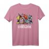 Transformers Robots In Disguise Vintage Retro Autobots Group T-Shirt - Offiziell lizenzierte Nostalgie Kleidung für Fans, Retro & 90er Cartoon Stil