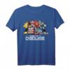Transformers Robots In Disguise Vintage Retro Autobots Group T-Shirt - Offiziell lizenzierte Nostalgie Kleidung für Fans, Retro & 90er Cartoon Stil