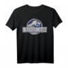 Jurassic World Classic Metal Coin Logo T-Shirt - Offiziell lizenzierte Dinosaurier Fanbekleidung