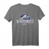 Jurassic World Classic Metal Coin Logo T-Shirt - Offiziell lizenzierte Dinosaurier Fanbekleidung