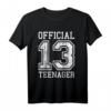 Offizielles Teenager 13. Geburtstag T-Shirt für Mädchen und Jungen - Perfektes Geschenk für den besonderen 13. Geburtstag