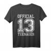 Offizielles Teenager 13. Geburtstag T-Shirt für Mädchen und Jungen - Perfektes Geschenk für den besonderen 13. Geburtstag