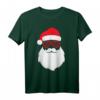 Lustiges Weihnachtsmann Nikolaus Weihnachtsshirt für die ganze Familie – Festliches Weihnachtsoutfit für Männer, Frauen und Kinder mit Bart, Hut und Sonnenbrille
