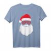 Lustiges Weihnachtsmann Nikolaus Weihnachtsshirt für die ganze Familie – Festliches Weihnachtsoutfit für Männer, Frauen und Kinder mit Bart, Hut und Sonnenbrille