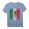 MEXIKO Flagge T-Shirt für Damen, Herren & Kinder – Klassisch geschnitten mit doppeltem Saum, perfekt für Fans und Reisen