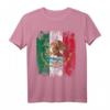 MEXIKO Flagge T-Shirt für Damen, Herren & Kinder – Klassisch geschnitten mit doppeltem Saum, perfekt für Fans und Reisen