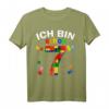Ich Bin Schon 7 Jahre T-Shirt – Buntes Geburtstagsgeschenk für Jungen und Mädchen mit Bauklötzen-Motiv