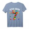 Ich Bin Schon 7 Jahre T-Shirt – Buntes Geburtstagsgeschenk für Jungen und Mädchen mit Bauklötzen-Motiv