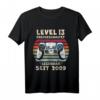 Level 13 Geburtstag T-Shirt für Jungen - Lustiges Gamer Geschenk mit Spruch 'Level 13 Freigeschaltet' für 13-Jährige