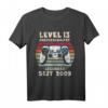 Level 13 Geburtstag T-Shirt für Jungen - Lustiges Gamer Geschenk mit Spruch 'Level 13 Freigeschaltet' für 13-Jährige